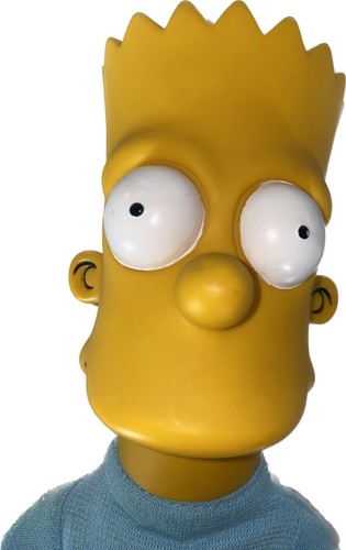 The Simpsons Bart Simpson Dan Dee 11" Vinyl Plush Doll Toy Vintage Matt Groening - Picture 5 of 18