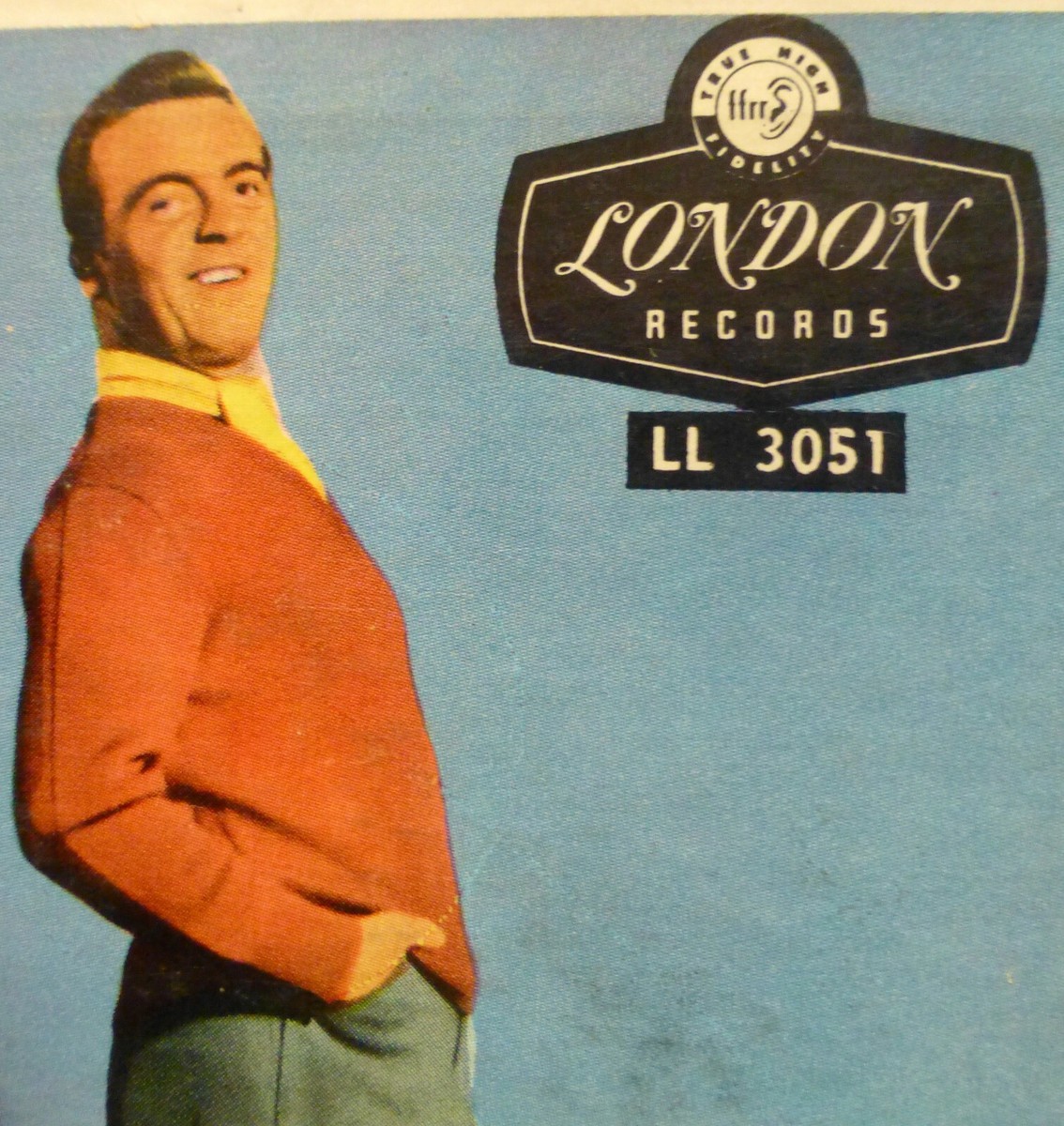 DAVID WHITFIELD From David With Love LP 1958 UK MONO What A HUNK