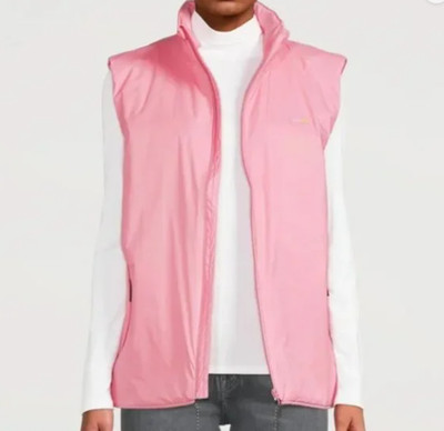 Rains Pink Waterproof Rain Vest Full Zip Windproof Gorpcore Pockets Womens Large
