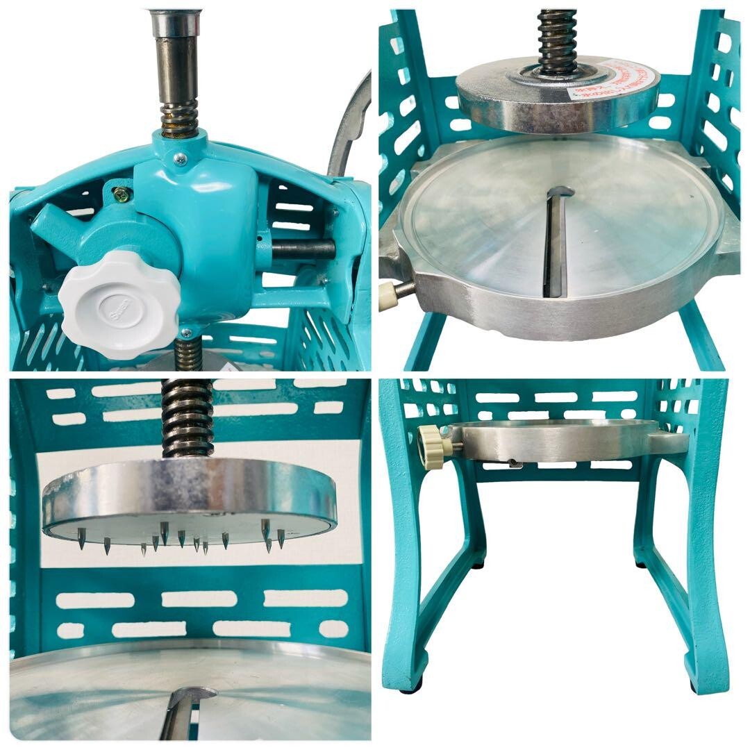 Ikenaga Iron Works Swan Manual Block Ice Shaver Gear Driven SI3B From