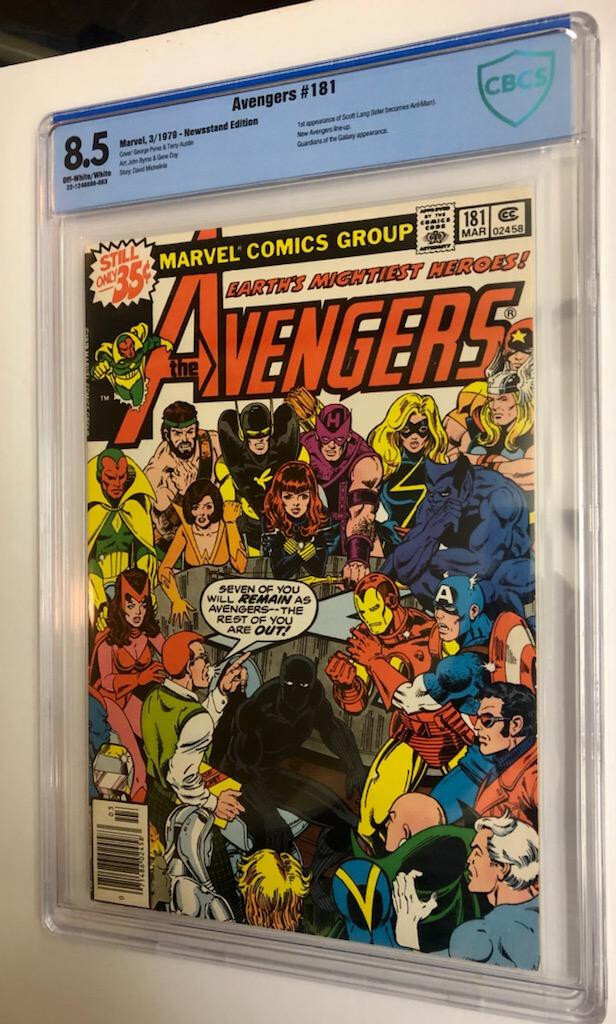 Avengers #181 (1979) CBCS 8.5 22-1246696-003 1st Scott Lang