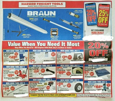 Harbor Freight Tools Coupons 20 Off 12 Expires On 07 05 2020 In