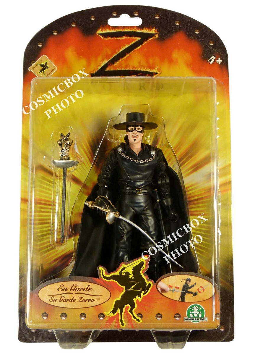 Figurine articulée ZORRO et ses épées Giochi Preziosi figure figuren  figurina