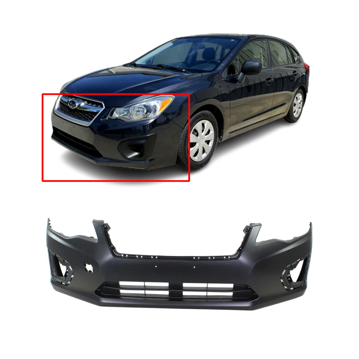 2012 subaru 2024 impreza bumper