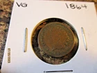 1864 INDIAN CENT VERY GOOD   ALL