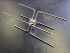 <!--F#f_0-->NEW STAINLESS STEEL BBQ SPIT ROTISSERIE DOUBLE FORK PRONGS<!--F/-->