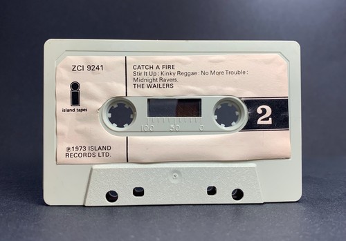 The Wailers CATCH A FIRE Cassette ZCI9241**UK 1ST ISSUE 1973** SCARCE PINK LABEL - Picture 7 of 9
