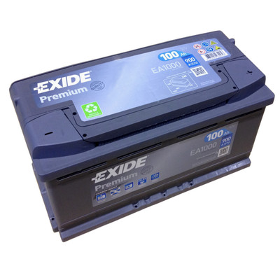 EXIDE PREMIUM Carbon Boost EA 1000 12V 100AH neuestes Model 2014/15 EN (A): 900