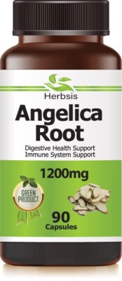 Angelica Root, Used for Sore Throat, Mouth Sore, Cold, Cough, Pleurisy