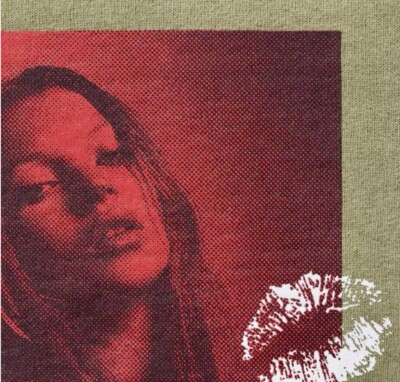 Supreme Kate Moss Hooded Sweatshirt - X-Large - Light Olive - FW24