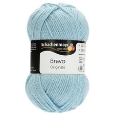 BRAVO di Schachenmayr - BLU GHIACCIO (08384) - 50 g / circa 133 m lana