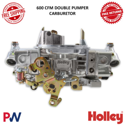 値下げholley ホーリーキャブレター　ダブルポンプ　600cfm　アメ車 Holley 650 CFM Aluminum Double Pumper Carburetor Electric Choke