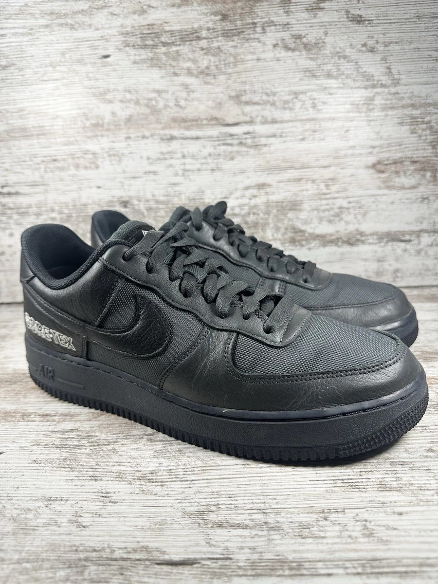 Men\'s Nike Air Force 1 GTX Black Low Top Sneakers Sz 10 EUC! Nike Air Force 1 Low GTX Gore-Tex Men main image 4