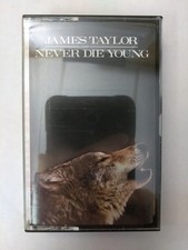 JAMES TAYLOR Never Die Young FCT40851 Cassette Tape