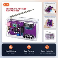 DIY FM Radio Kit 87-108MHz Soldering Project RDA5807S Digital Display