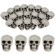 Halloween Mini Skulls - 18pcs Skull Heads Props Small Skeleton Decor Tiny Ske...