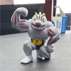 Tomy Pokemon Machamp Vintage Plastic Figurine Gray Red Black Yellow #10