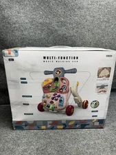 Elfew 5‑in‑1 Sit‑to‑Stand Push Walker & Activity Center for Babies