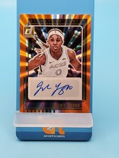 2025 Panini DONRUSS- WNBA-JACKIE YOUNG-SIGNATURE SERIES-ORANGE LASER /15 AUTO