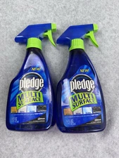 Pledge Multi Surface Cleaner Spray 16oz 2 Pack Wood Glass Electronics New