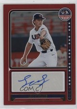 2024 Panini Stars and Stripes Red /99 Levi Sterling #NTS-LS Auto 2t2