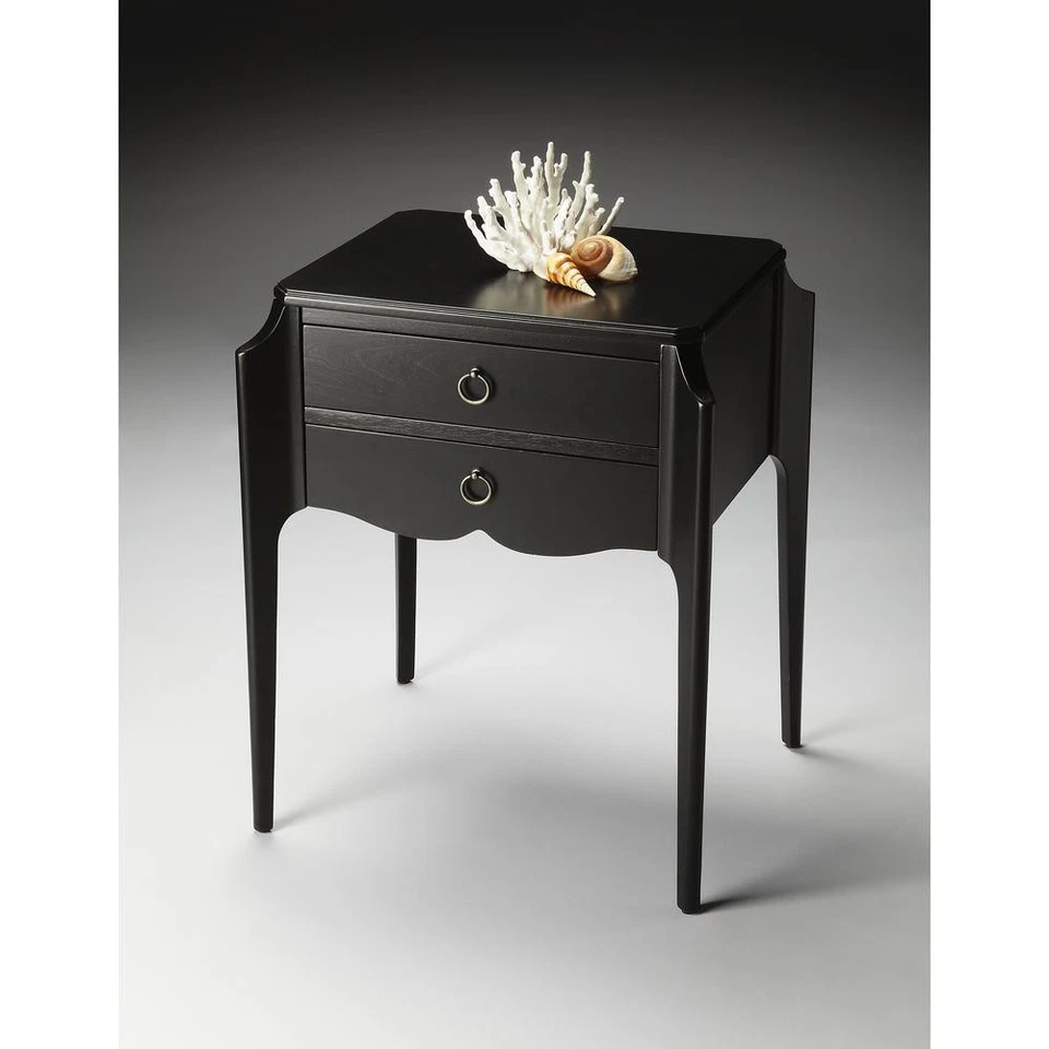 Wilshire End Table, Black - Image 3 of 3
