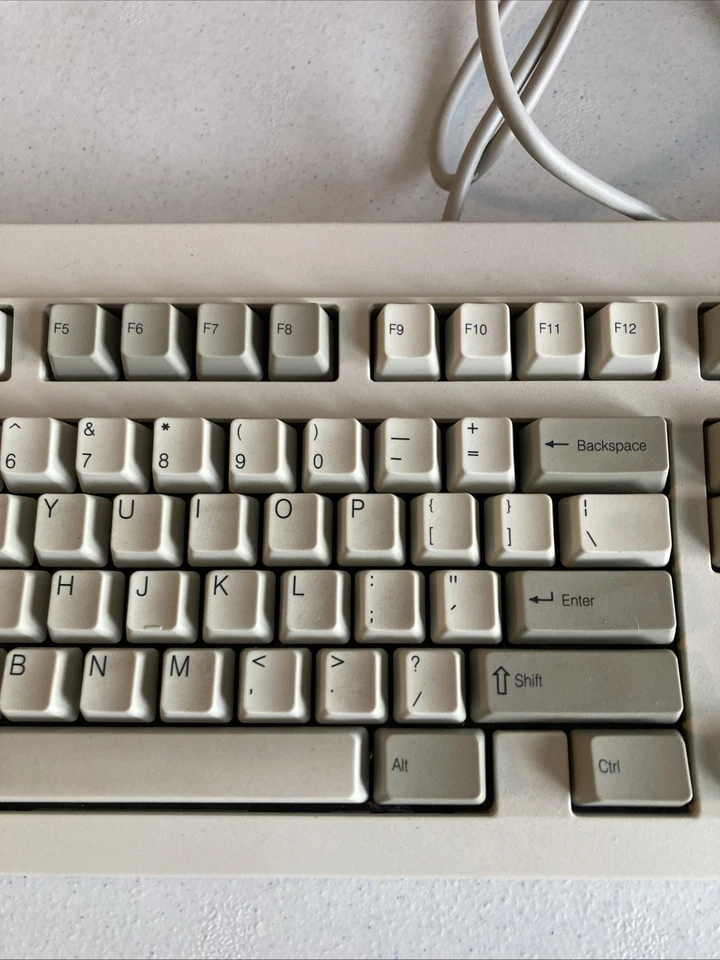 Vintage Compaq RT101 Mechanical Keyboard Wired P/S Connection Computer - Image 3 of 4