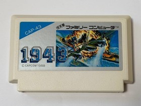 1943 The Battle of Valhalla Famicom Japan Boxed No Manual Untested