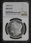 1880-S (MS63 PL) Morgan Silver Dollar $1 NGC
