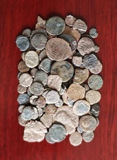 98 pcs. Ancient coins - Unidentified