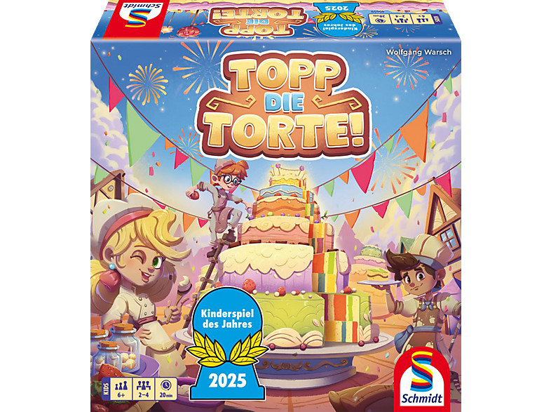 SCHMIDT SPIELE (UE) Topp die Torte!
