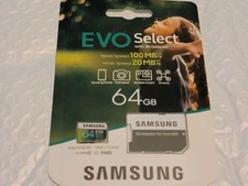 Samsung High Speed 64GB Micro SD Card Adapter for HD Smartphones/Tablets/Cameras