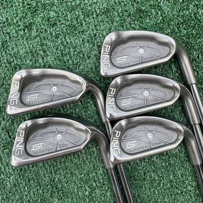 PING ISI White Dot 5-9 Stiff Steel Shaft Golf Iron Set Karsten USA Cushin Z-Z65