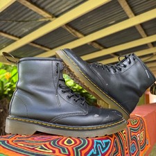 Dr. Martens 1460 J Youth Leather Boots Black Size 5 US