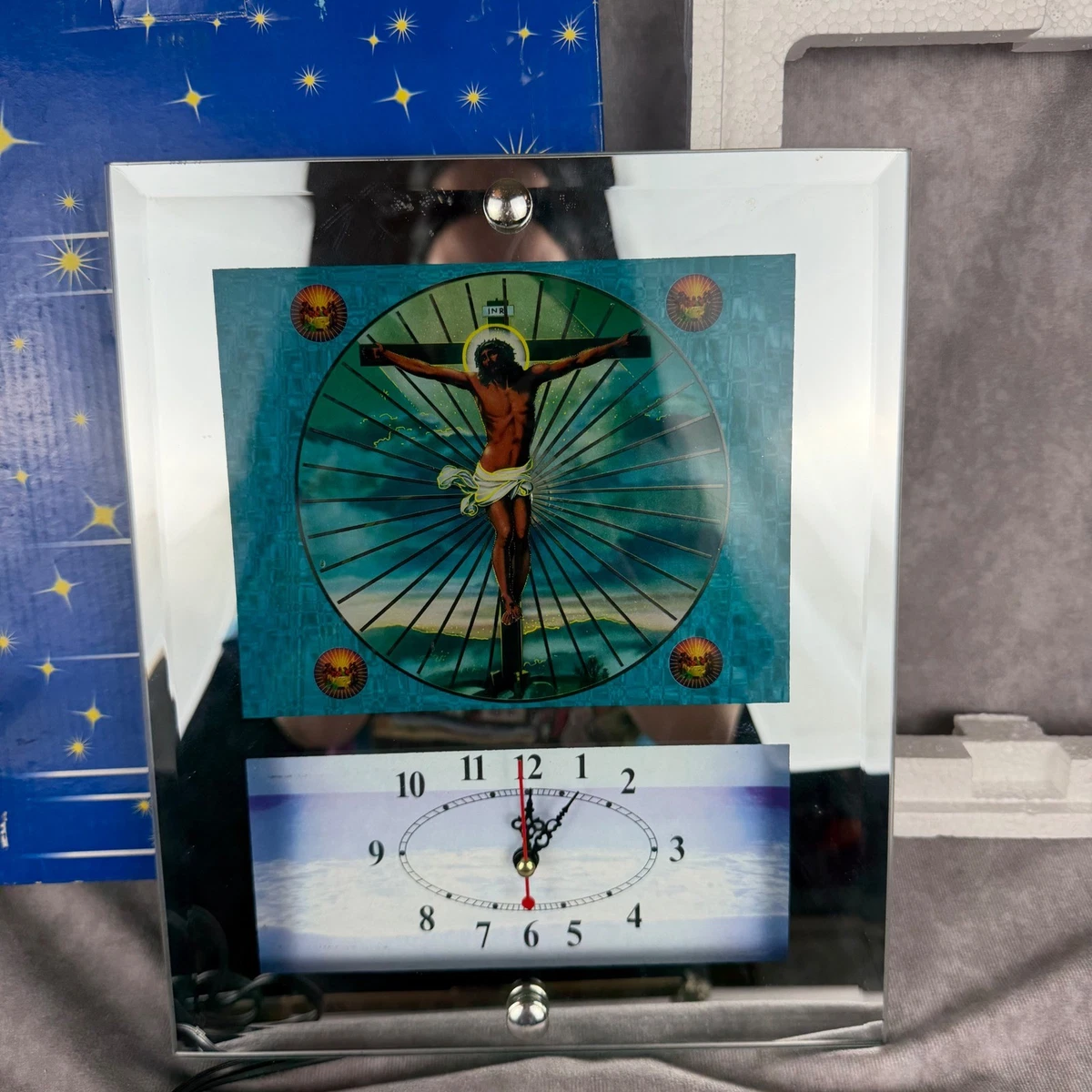 Blue Vintage/Retro Wall Clocks for sale | eBay