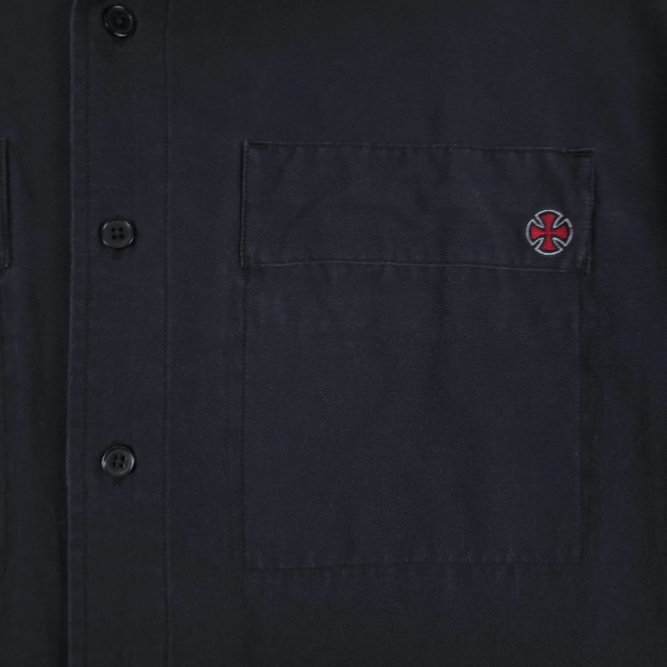 Independent Truck Company Skateboard Long Sleeve Shirt Mens 2XL Black Logo Y2K - Image 3 of 4