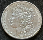 1888-S Key Date Morgan Silver Dollar. Only (657,000) Minted..
