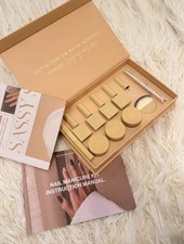 Sassy Saints Nail Manicure Kit Complete Set Polishes Tools Gift Box