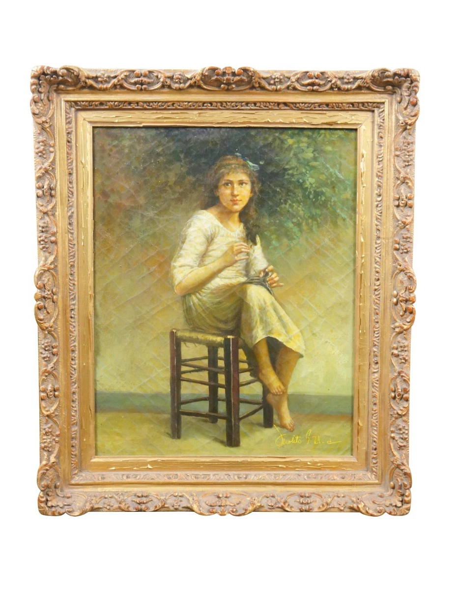 25+ Vintage Girl Painting for sale | Updated Oct 2026