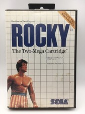 Sega Master System 1987 - Rocky w/ Box & Manual (Works)