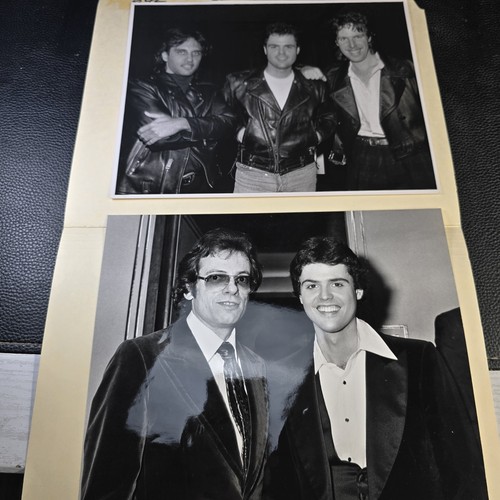 Kit de fotos de prensa original de Donnie Osmond 1989, fotos de 2-8x10