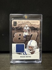 2024 Panini Donruss Elite Influential Jerseys Reggie Wayne #IJS-RWA Colts
