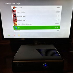 Xbox 360 With Full Game Library - Clean