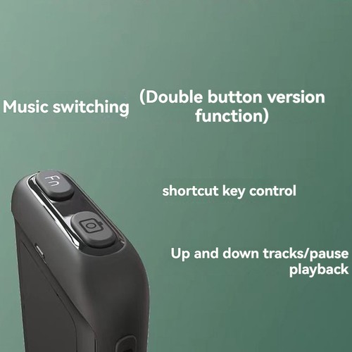 2X(CheerTok Air Mobile Phone Remote Control Bluetooth Air Mouse CHP039965 - Afbeelding 3 van 10
