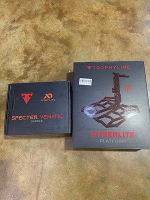 TrophyLine Venatic Saddle In Specter (saddle only) And Hyperlite Platform.