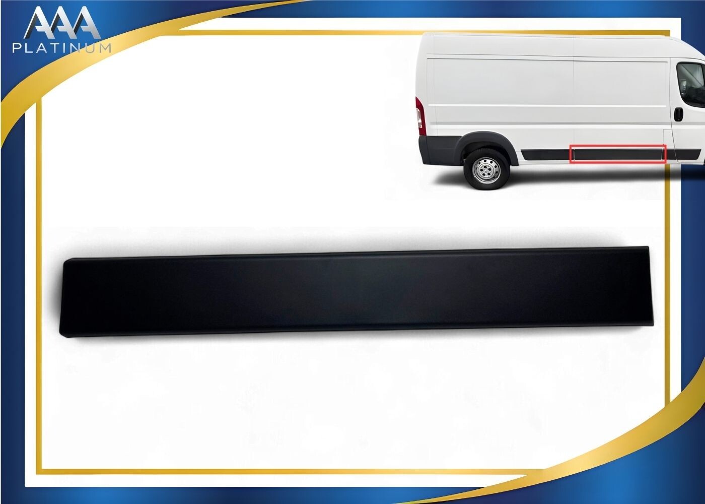 For 2019-2025 Ram Promaster Right Side Sliding Door Trim Molding Local Pickup