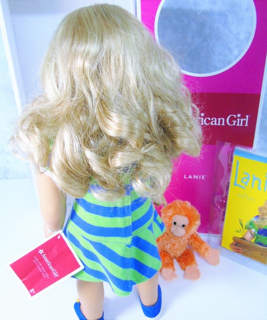 American Girl 2010 Lanie Nature Doll Butterfly and Garden Outfit 2 Outfits Set for sale online