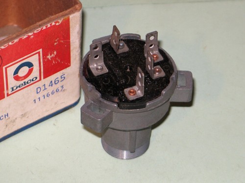 1965 Buick Special Skylark Gran Sport NOS ignition switch 1116663 - Picture 4 of 5