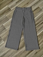 Notations Woman s Dress Pants Black White Sz Large