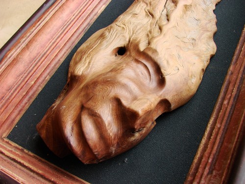 Ukrainian Soviet USSR wood sculpture bust follower S.Erzia - Picture 5 of 7